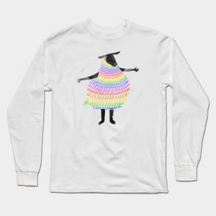 The rainbow black sheep Long Sleeve T-Shirt